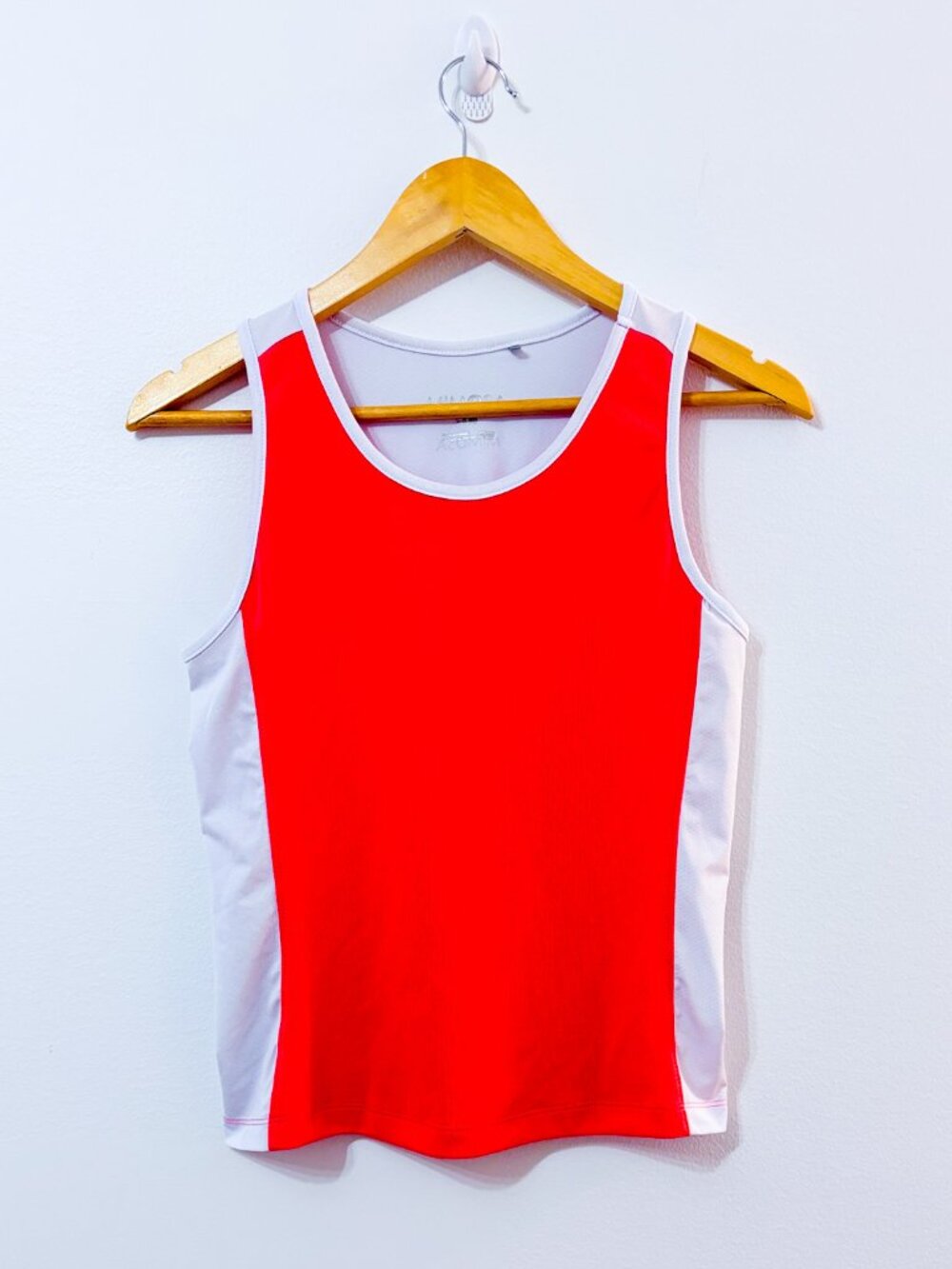 NVO SPORT Coral White‎ Colorblock Golf Tennis Performance Tank Top X-Small